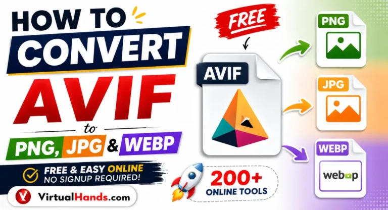 How to convert AVIF to PNG, JPG, WebP