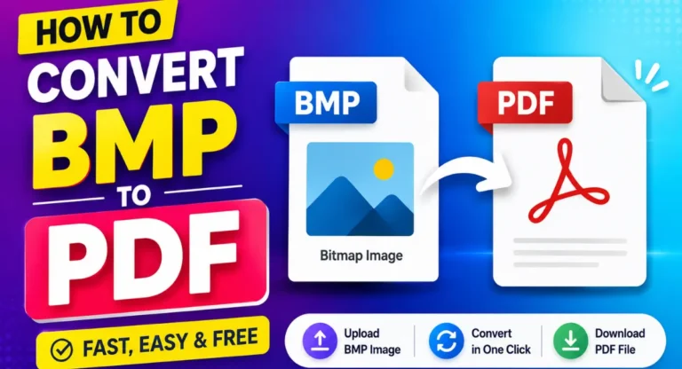 Convert BMP to PDF Free