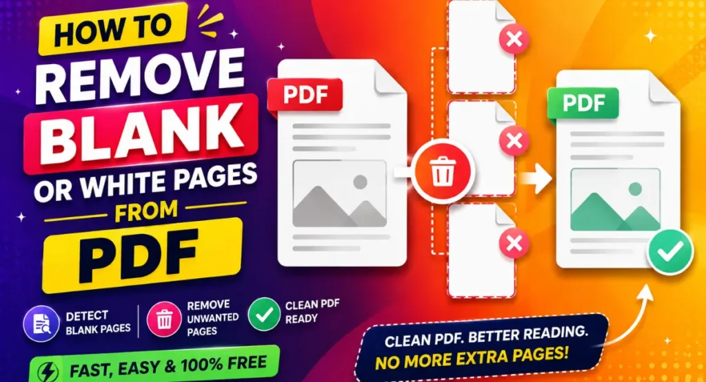Remove Blank Pages from a PDF